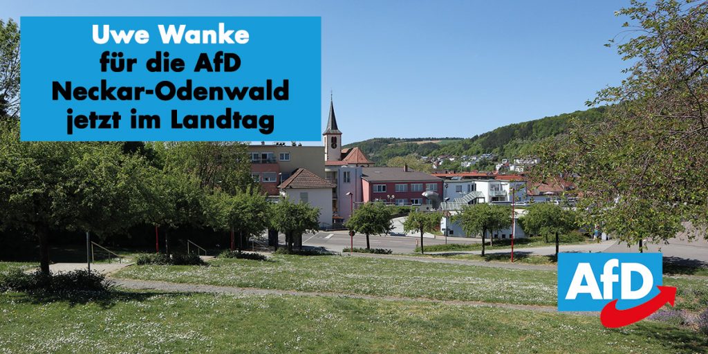 Uwe Wanke ist für die AfD Neckar-Odenwald in den Landtag nachgerückt